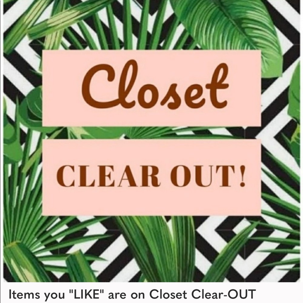 Shop my closet for deals.